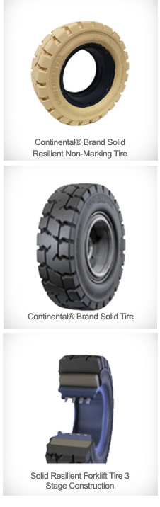 tires solid resilient